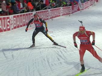Enttäuschung bei der deutschen Biathlon-Staffel in Nove Mesto. Die DSV-Auswahl läuft den Spitzenplätzen bei der Olympia-Generalprobe hinterher und landet nur auf Rang elf. Gleichzeitig gibt es eine Machtdemonstration von Italien.