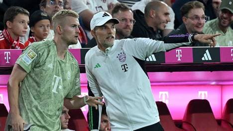 Unter Thomas Tuchel kein Stammspieler: Matthijs de Ligt (l.)