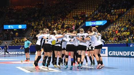 Deutsche Handball-Damen feiern