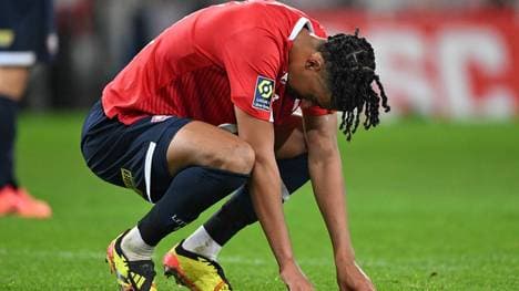 Leny Yoro wollte den OSC Lille zunächst wohl Richtung Real verlassen - jetzt soll United die Nase vorn haben