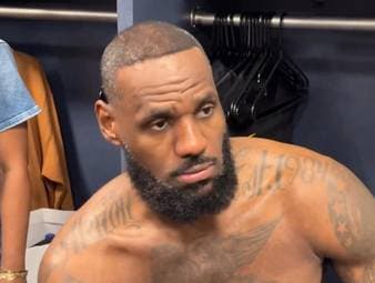 Basketball Superstar LeBron James macht nach einer Reporterfrage deutlich, dass er nicht mehr ewig in der NBA aktiv sein werde.