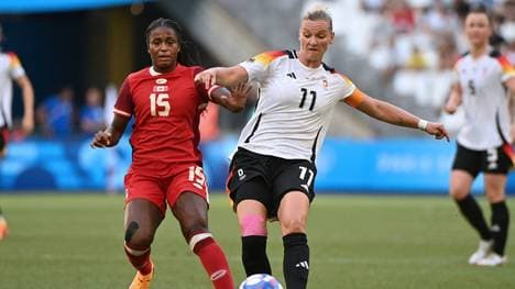 Stand 120 Minuten auf dem Platz: Alexandra Popp