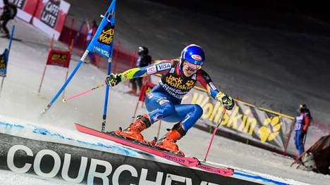 Mikaela Shiffrin gewann ihr zweites Weltcup-Rennen in Courchevel in Serie