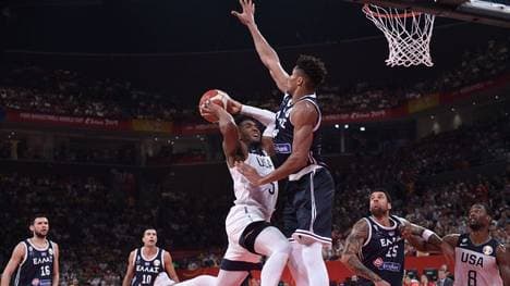 Griechenland um Giannis Antetokounmpo hat gegen die USA verloren