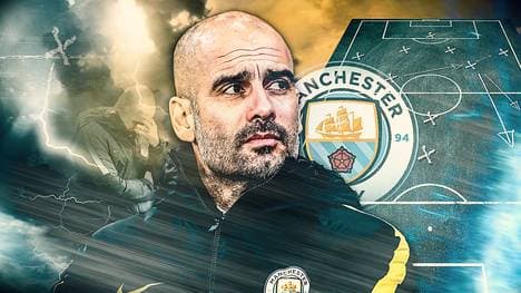 Pep Guardiola erlebt mit Manchester City schwere Zeiten