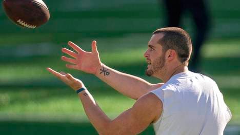 Derek Carr will den Las Vegas Raiders die Treue halten