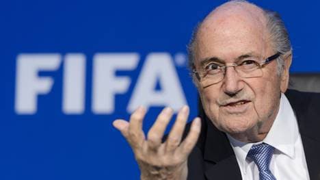 Sepp Blatter wurde für 90 Tage suspendiert