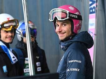 Deutsches Duo wieder top - Schanzenrekord in Quali