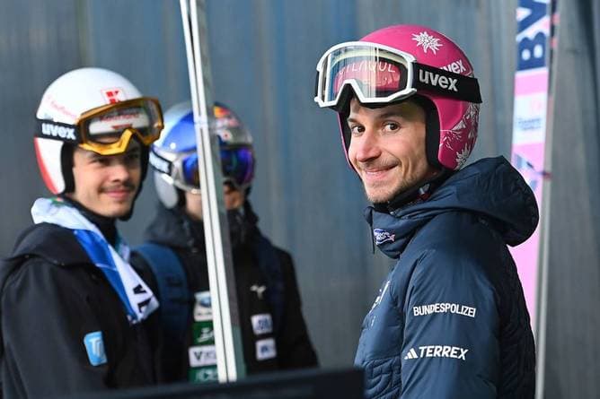 Deutsches Duo wieder top - Schanzenrekord in Quali