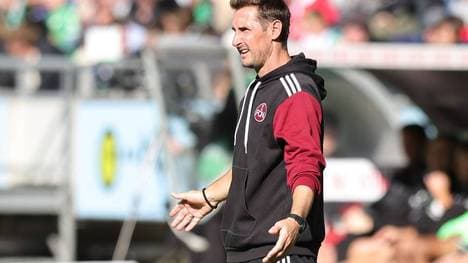 Miroslav Klose steht in Nürnberg unter Druck