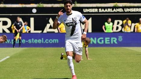 Jubel bei Torschütze Muhammed Damar 