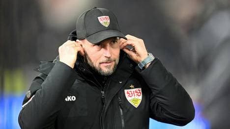 VfB-Trainer Sebastian Hoeneß