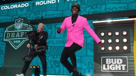 Travis Hunter wurde im NFL-Draft an Position zwei ausgewählt 