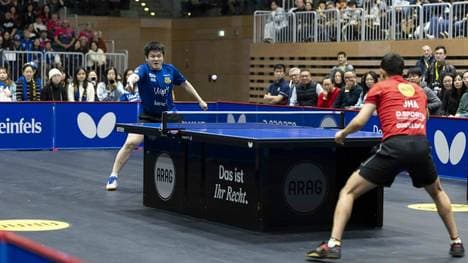 Fan Zhendong lockte zahlreiche Fans in die Halle