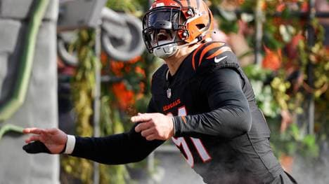 Trey Hendrickson von den Cincinnati Bengals ist einer der besten Verteidiger der NFL