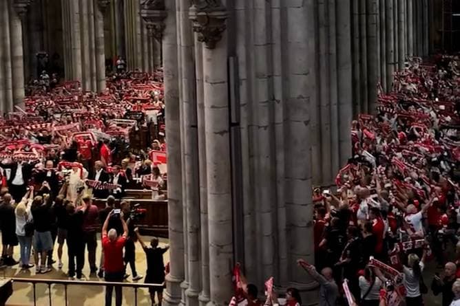 Emotionen pur: Wenn der Dom zum FC-Stadion wird
