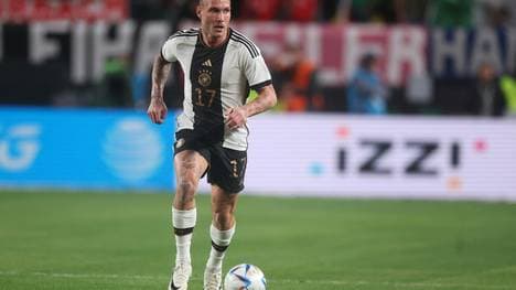 Raum war mit dem DFB-Team zuletzt auf US-Tour