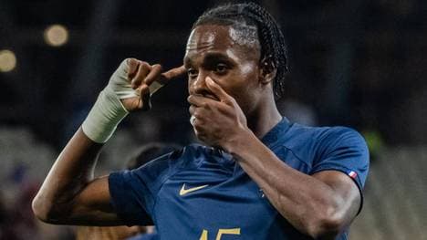 Mathys Tel traf beim 9:0 der französischen U21 doppelt