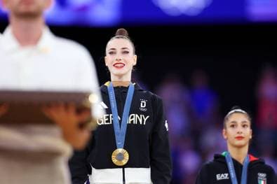 Besonderer Hintergrund der deutschen Gold-Heldin