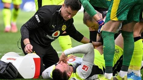 Verletzt am Boden: Niklas Süle