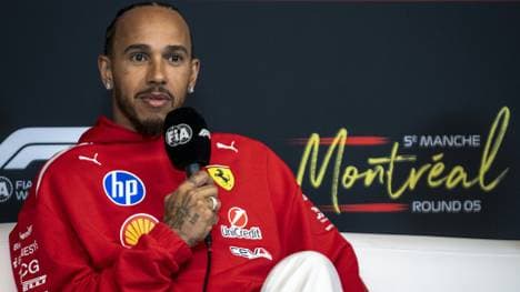 Will noch eine Weile bleiben: Lewis Hamilton
