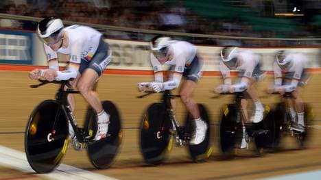 Der Deutsche Vierer im Einsatz