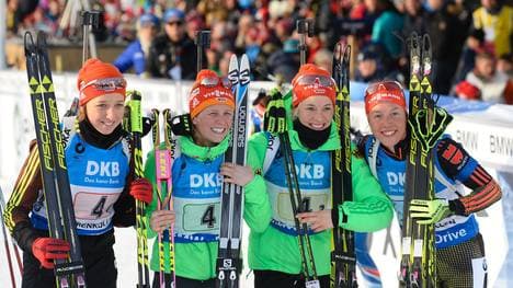 Deutsche Biathlon-Staffel