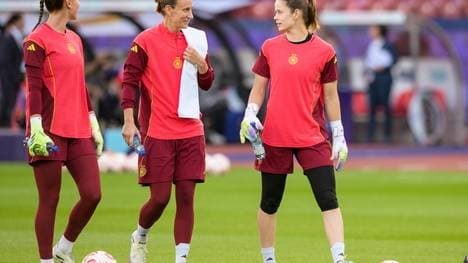 Immer im Austausch: Berger (Mitte) und Johannes (r.)