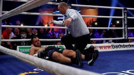 Dominic Bösel ging gegen Robin Krasniqi k.o.