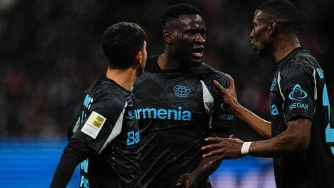 Victor Boniface war trotz des Sieges sauer