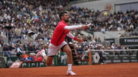 Zieht Novak Djokovic in die dritte Runde der French Open ein?