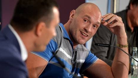 Wladimir Klitschko  und Tyson Fury