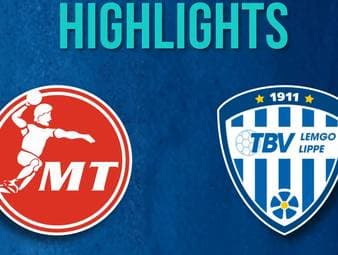 Die Highlights der Partie MT Melsungen - TBV Lemgo Lippe aus der Handball-Bundesliga im Video.
