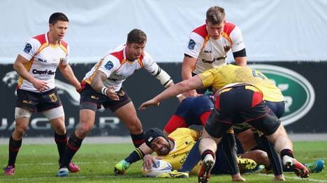 Deutschland (weiß) kann sich doch noch für die WM 2019 qualifizieren