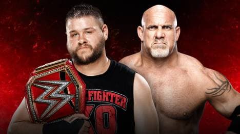 Bei WWE Fastlane 2017 trifft Champion Kevin Owens auf Bill Goldberg