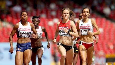 Fabienne Kohlmann lief die 1:59,42 Minuten