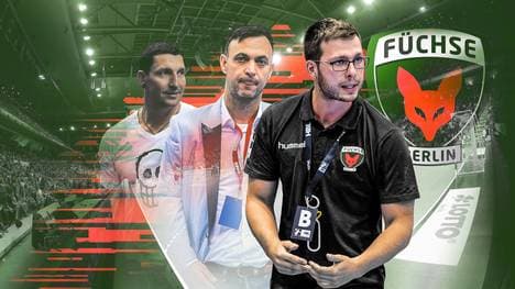 Jaron Siewert, Bob Hanning und Stefan Kretzschmar (v.r.) leiten ab der Saison 2020 gemeinsam die Geschicke der Füchsen Berlin