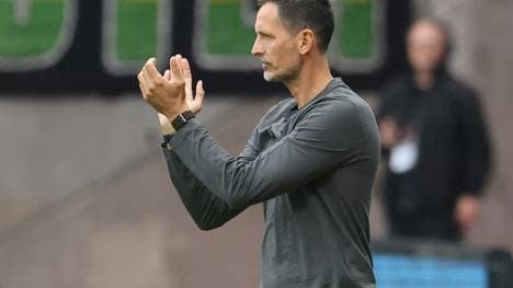 Frankfurts Trainer Dino Toppmöller