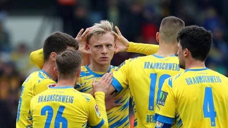 Braunschweig feiert wichtigen Sieg gegen Sandhausen