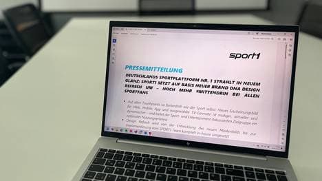 Mit Pressemitteilungen und Sendehinweisen von SPORT1 immer topaktuell informiert
