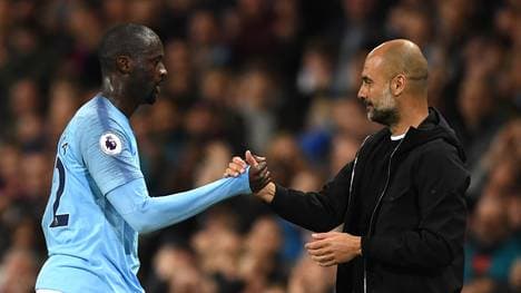 Yaya Toure und Pep Guardiola hatten desöfteren Differenzen