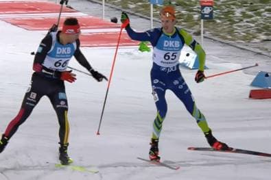 Fairplay-Geste für deutschen Biathleten begeistert