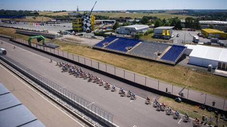 Unter strengen Auflagen konnte das Sachsenringrennen stattfinden