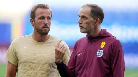 Holen Thomas Tuchel (r.) und Harry Kane den WM-Titel?