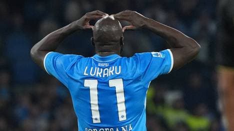 Romelu Lukaku kämpft mit Neapel um den Scudetto