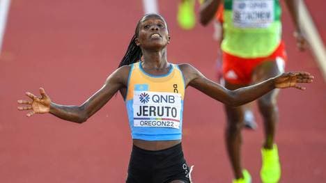Die Sperre gegen Norah Jeruto ist aufgehoben worden