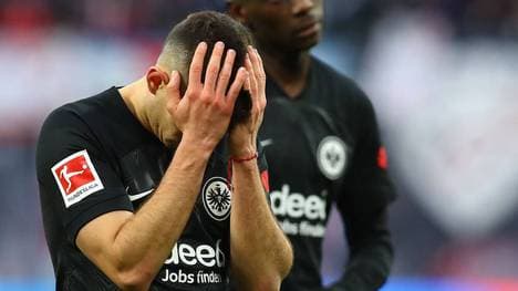 Rafael Borré und seine Frankfurter Eintracht tun sich 2023 schwer