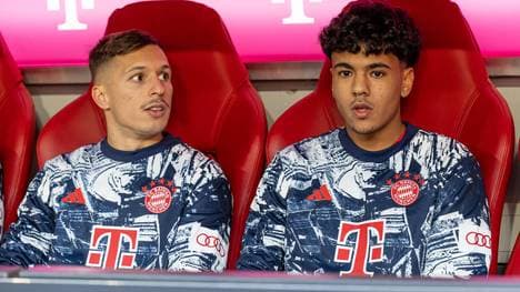Bryan Zaragoza (links) und Adam Aznou während ihrer Zeit bei den Bayern