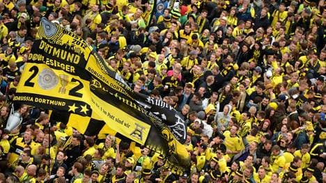 Die BVB-Fans können sich zum Public Viewing am Breitscheidplatz versammeln