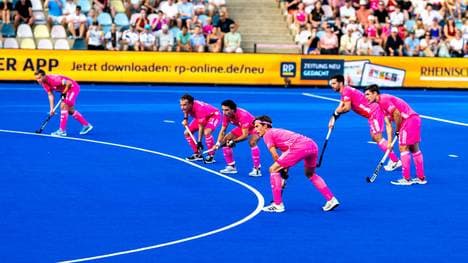 Die detschen Hockey-Herren gewannen 10:0 gegen Polen